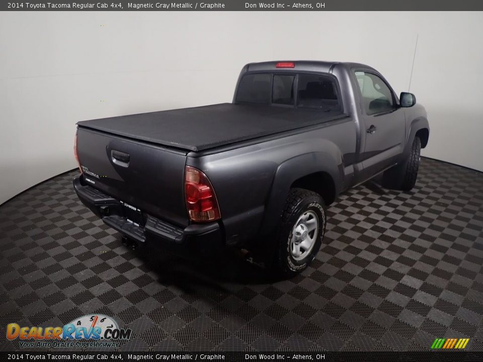 2014 Toyota Tacoma Regular Cab 4x4 Magnetic Gray Metallic / Graphite Photo #15