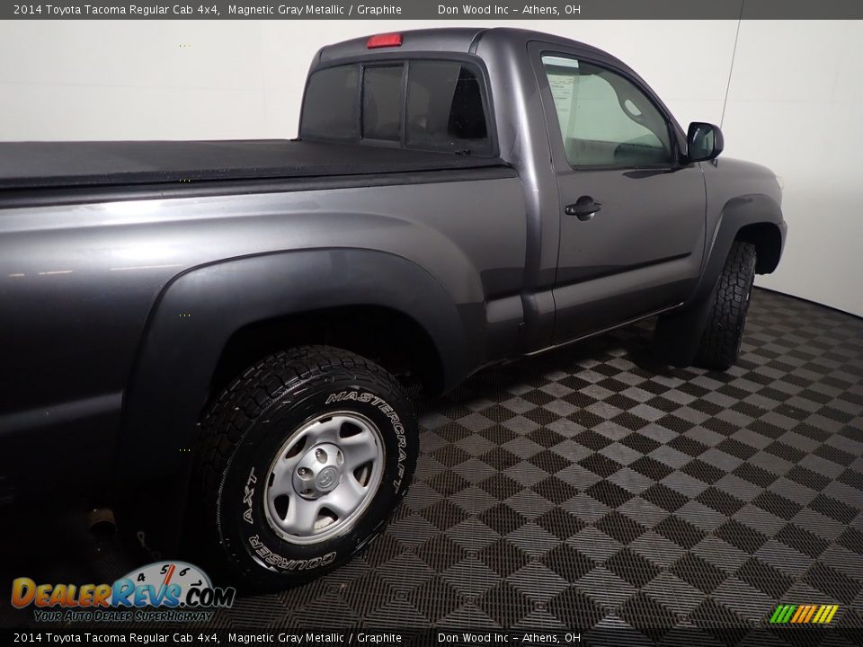 2014 Toyota Tacoma Regular Cab 4x4 Magnetic Gray Metallic / Graphite Photo #17