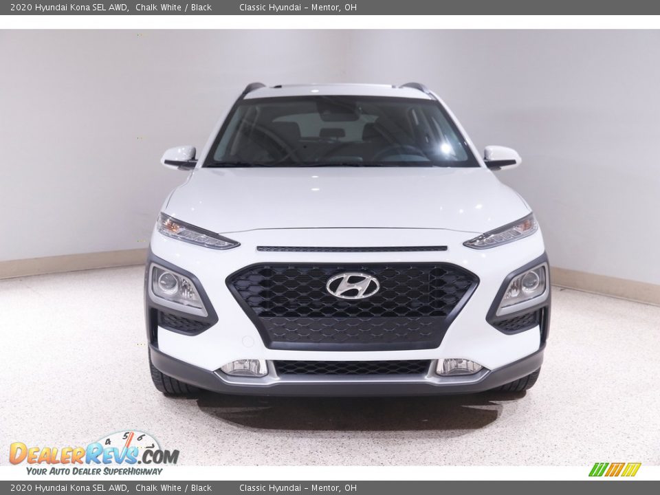 2020 Hyundai Kona SEL AWD Chalk White / Black Photo #2