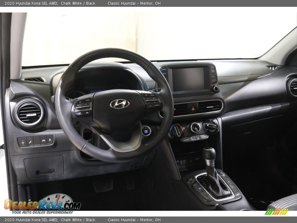 2020 Hyundai Kona SEL AWD Chalk White / Black Photo #6