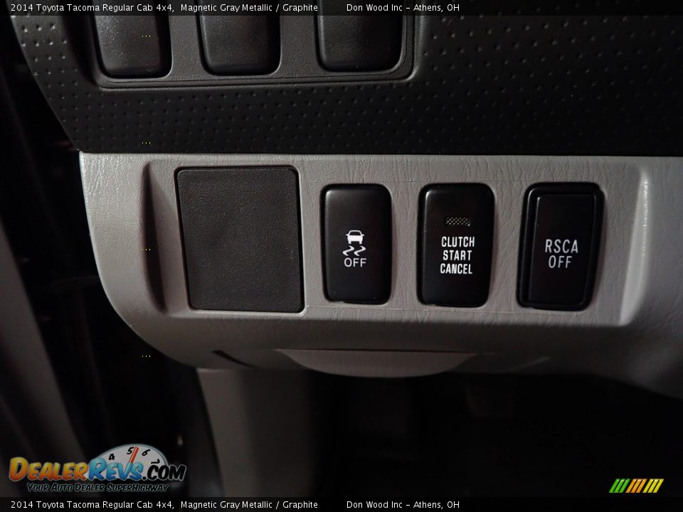 2014 Toyota Tacoma Regular Cab 4x4 Magnetic Gray Metallic / Graphite Photo #25