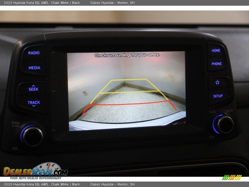 2020 Hyundai Kona SEL AWD Chalk White / Black Photo #11