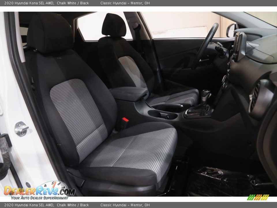 2020 Hyundai Kona SEL AWD Chalk White / Black Photo #14
