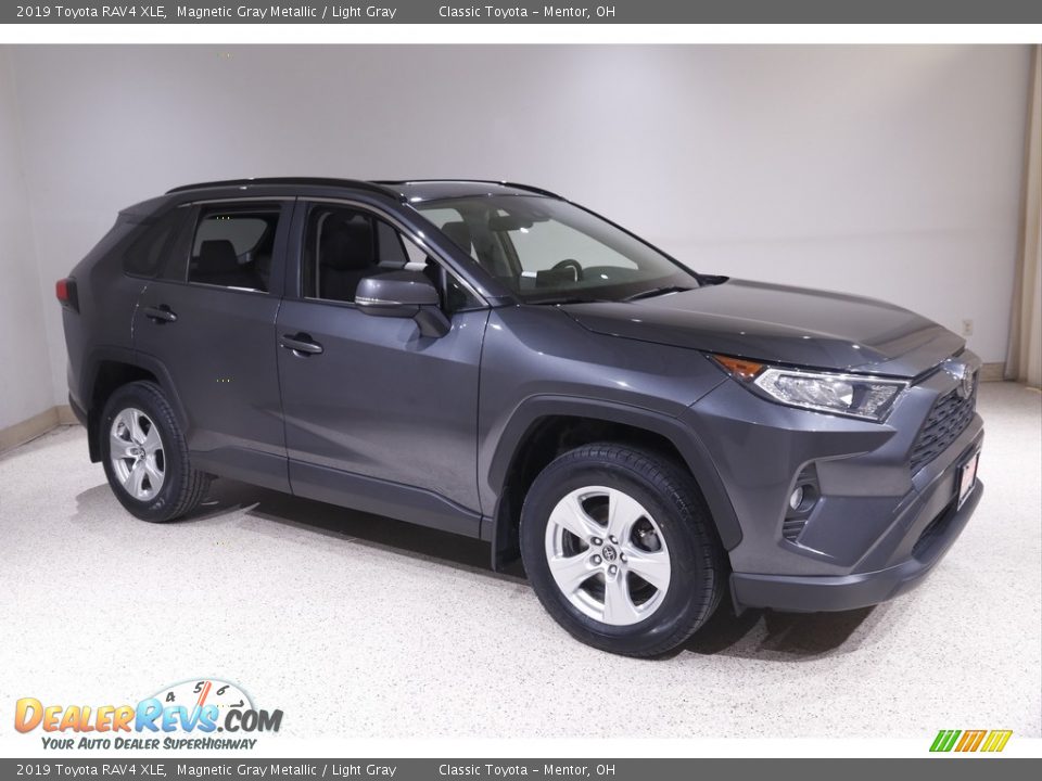 2019 Toyota RAV4 XLE Magnetic Gray Metallic / Light Gray Photo #1
