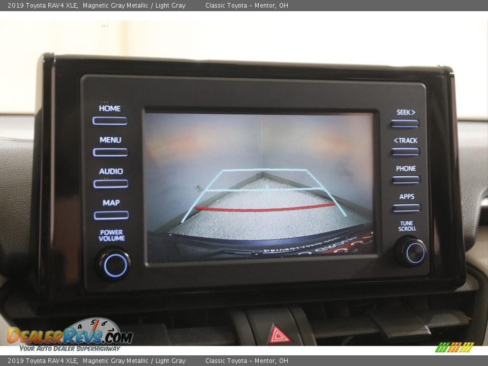 2019 Toyota RAV4 XLE Magnetic Gray Metallic / Light Gray Photo #11
