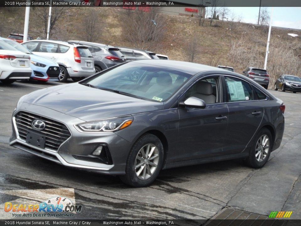 2018 Hyundai Sonata SE Machine Gray / Gray Photo #5