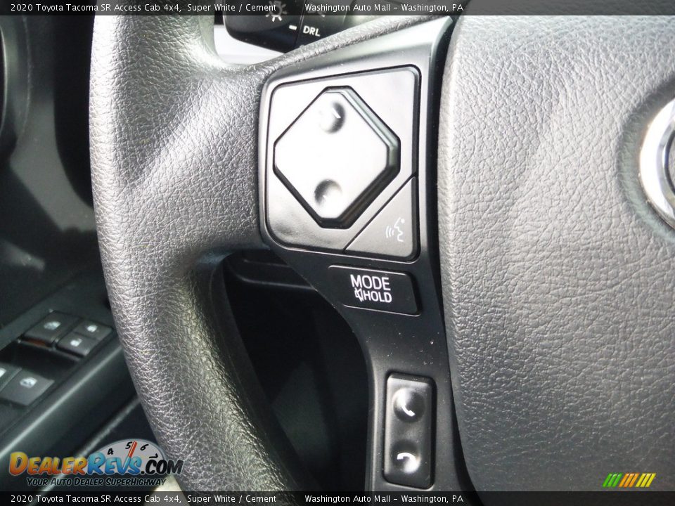 2020 Toyota Tacoma SR Access Cab 4x4 Steering Wheel Photo #10