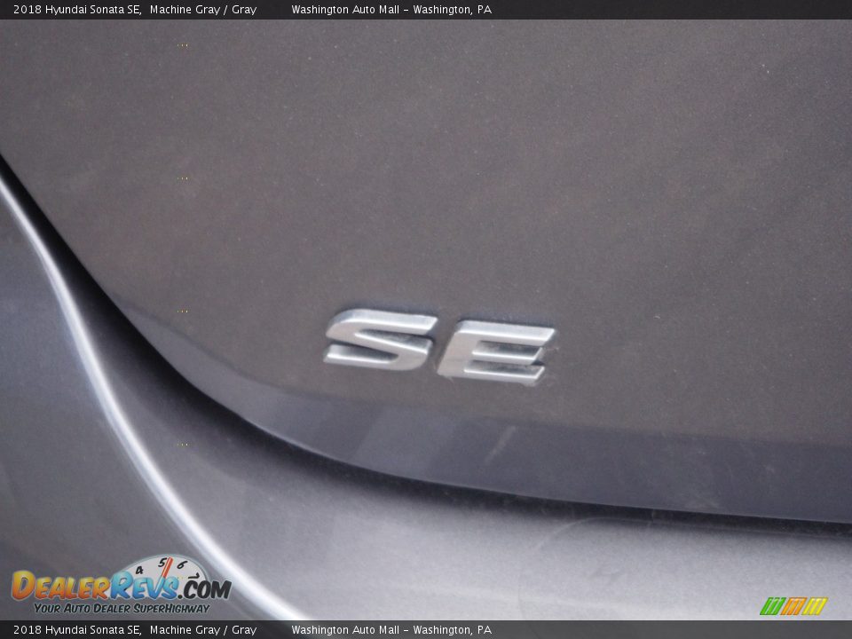 2018 Hyundai Sonata SE Machine Gray / Gray Photo #10