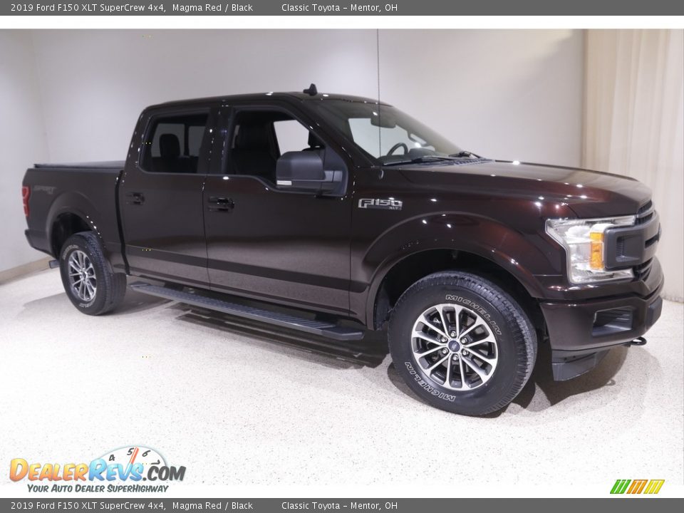 2019 Ford F150 XLT SuperCrew 4x4 Magma Red / Black Photo #1