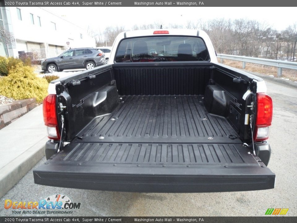 2020 Toyota Tacoma SR Access Cab 4x4 Super White / Cement Photo #20