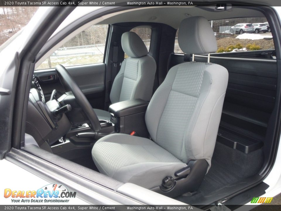 Front Seat of 2020 Toyota Tacoma SR Access Cab 4x4 Photo #23