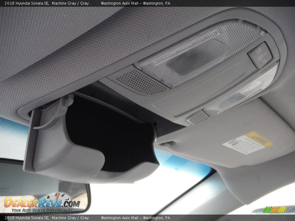 2018 Hyundai Sonata SE Machine Gray / Gray Photo #22