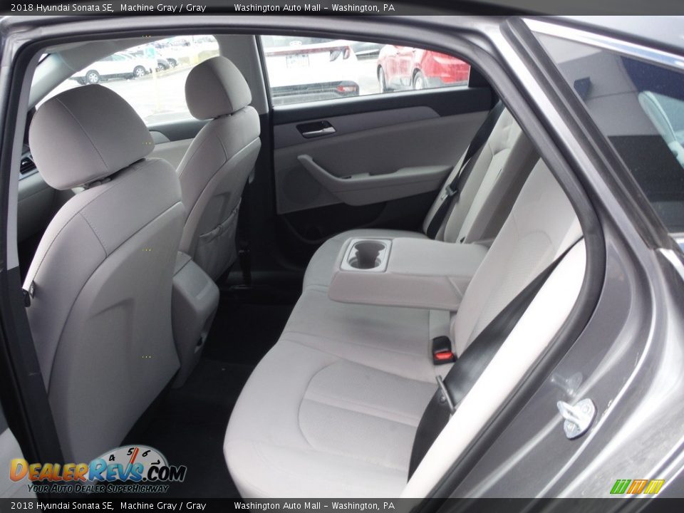 2018 Hyundai Sonata SE Machine Gray / Gray Photo #23