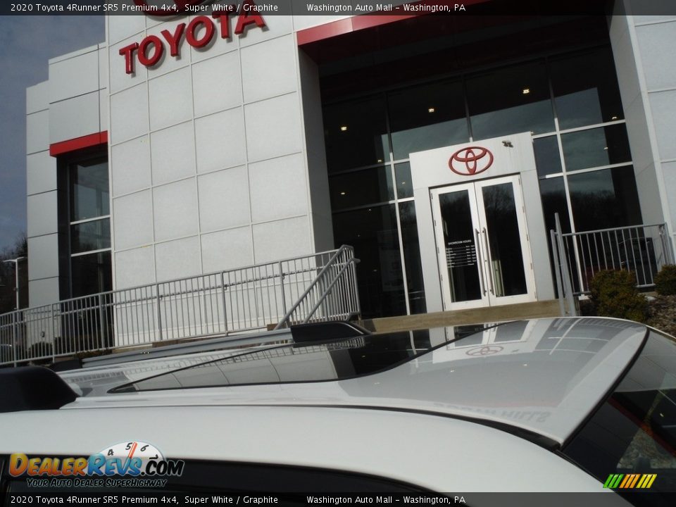 2020 Toyota 4Runner SR5 Premium 4x4 Super White / Graphite Photo #3