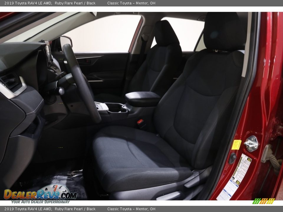 2019 Toyota RAV4 LE AWD Ruby Flare Pearl / Black Photo #5