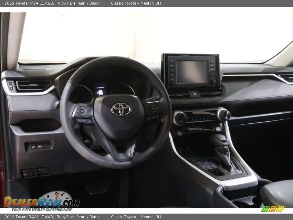 2019 Toyota RAV4 LE AWD Ruby Flare Pearl / Black Photo #6