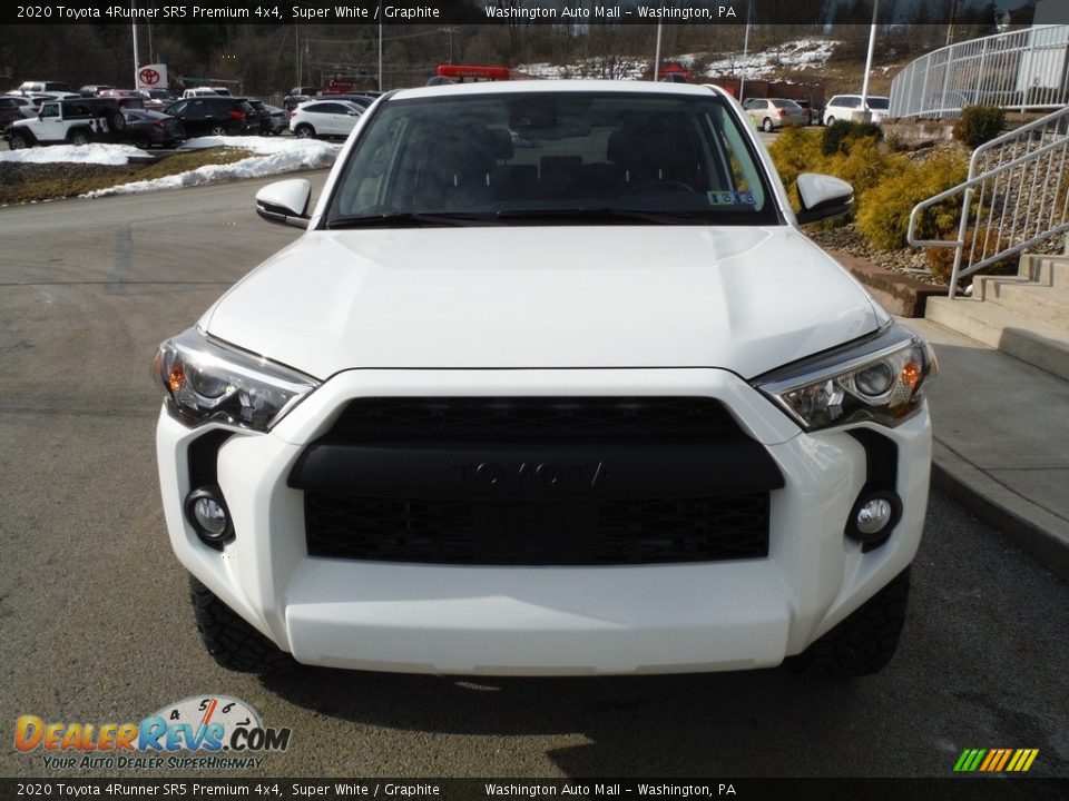 2020 Toyota 4Runner SR5 Premium 4x4 Super White / Graphite Photo #12