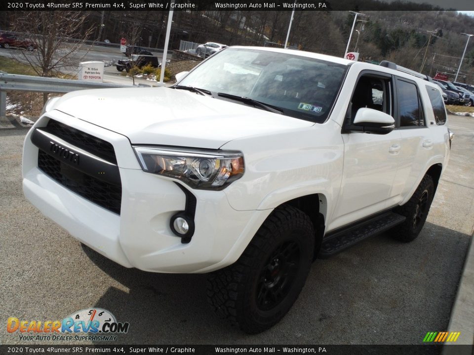 2020 Toyota 4Runner SR5 Premium 4x4 Super White / Graphite Photo #14