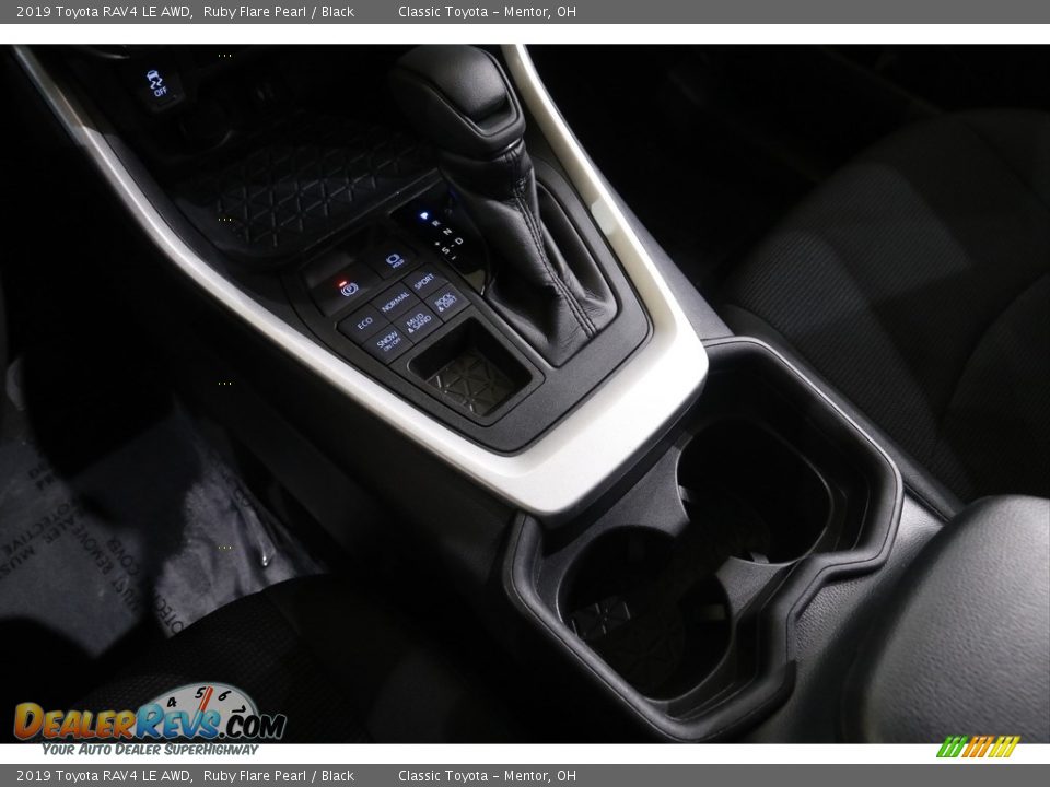 2019 Toyota RAV4 LE AWD Ruby Flare Pearl / Black Photo #12