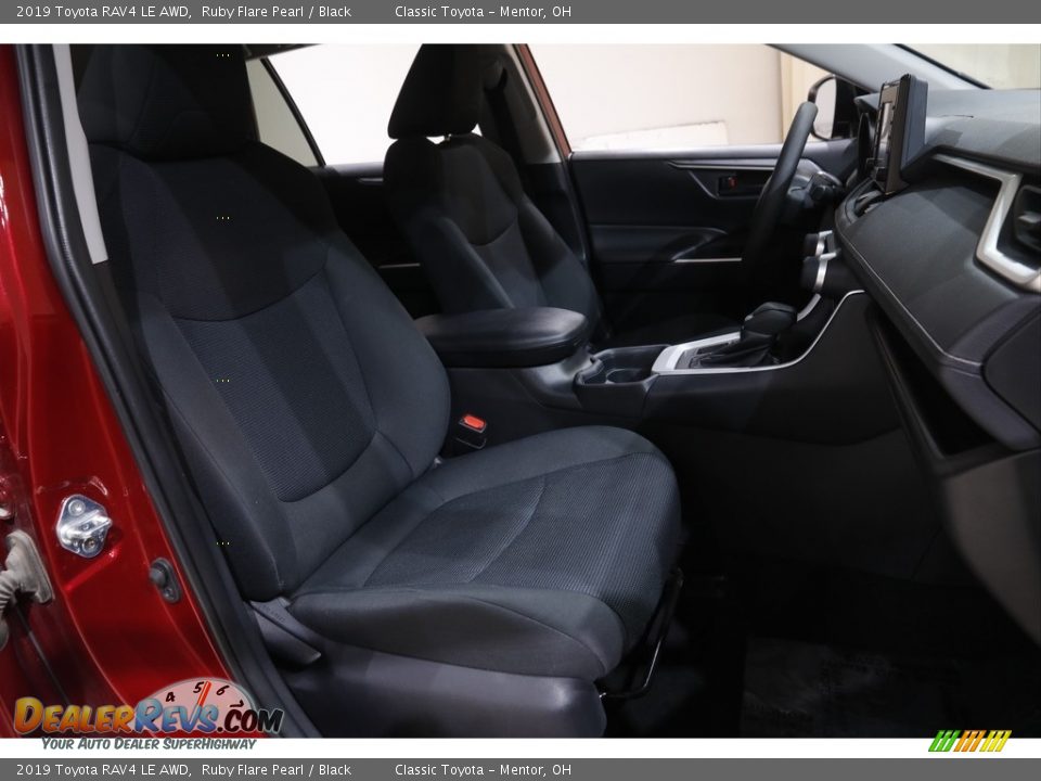 2019 Toyota RAV4 LE AWD Ruby Flare Pearl / Black Photo #14