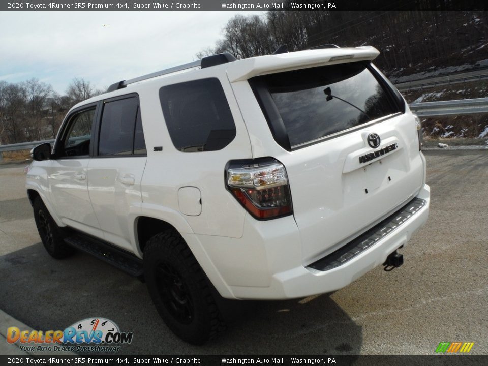 2020 Toyota 4Runner SR5 Premium 4x4 Super White / Graphite Photo #17