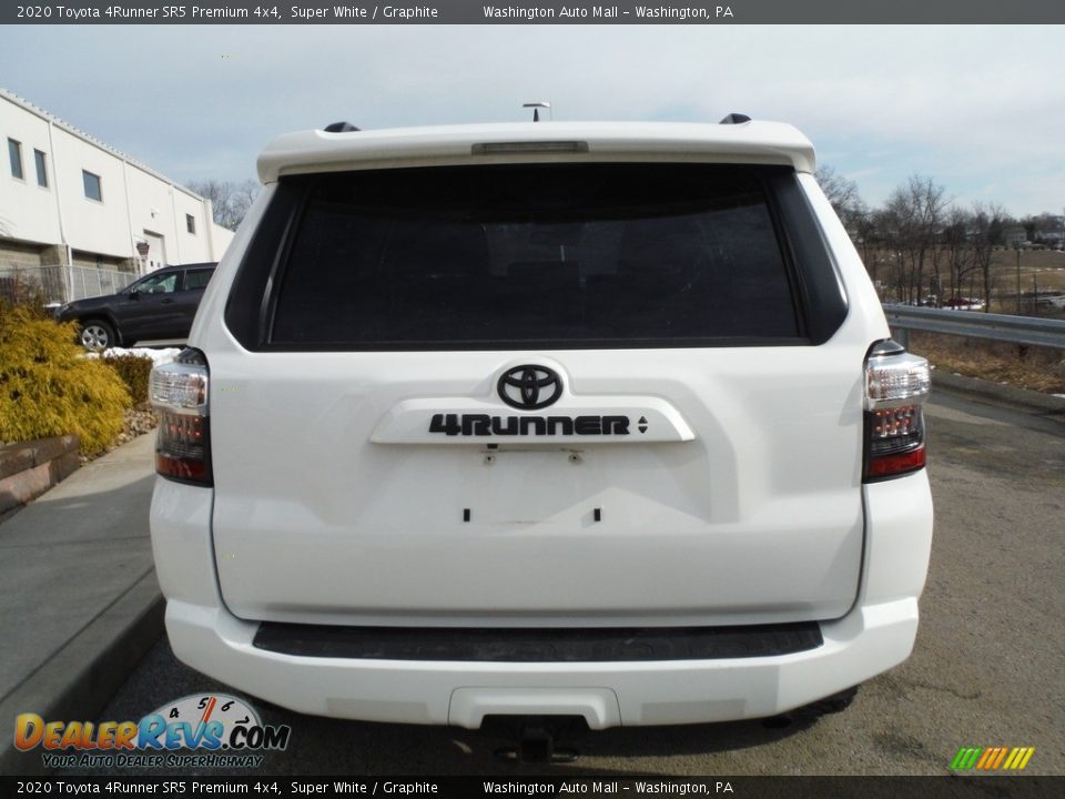 2020 Toyota 4Runner SR5 Premium 4x4 Super White / Graphite Photo #18