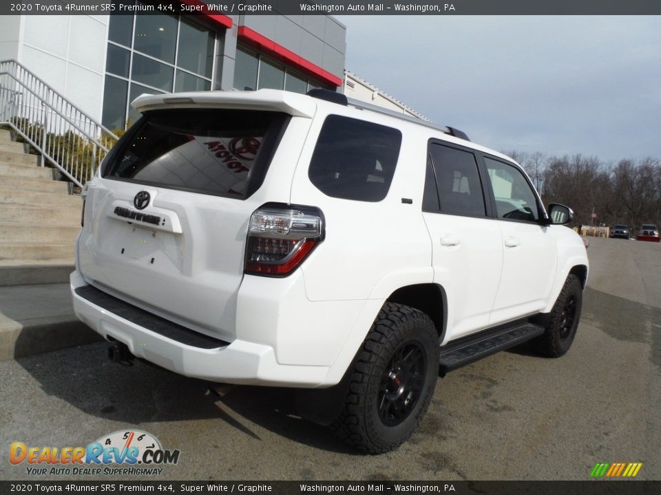 2020 Toyota 4Runner SR5 Premium 4x4 Super White / Graphite Photo #20