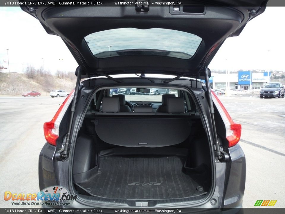 2018 Honda CR-V EX-L AWD Gunmetal Metallic / Black Photo #31
