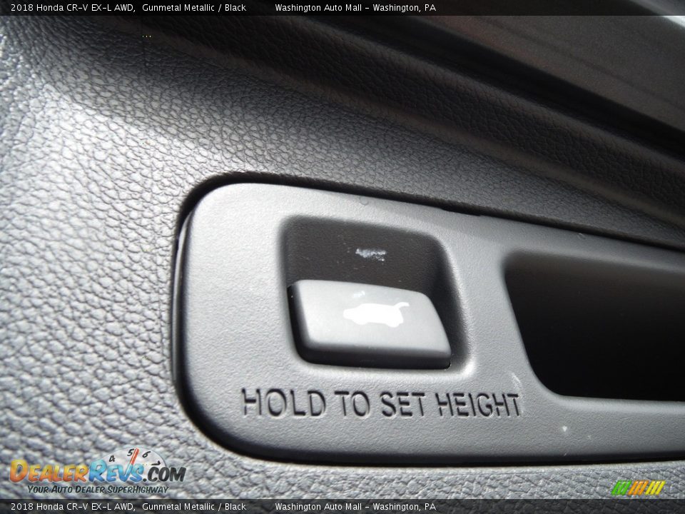 2018 Honda CR-V EX-L AWD Gunmetal Metallic / Black Photo #32
