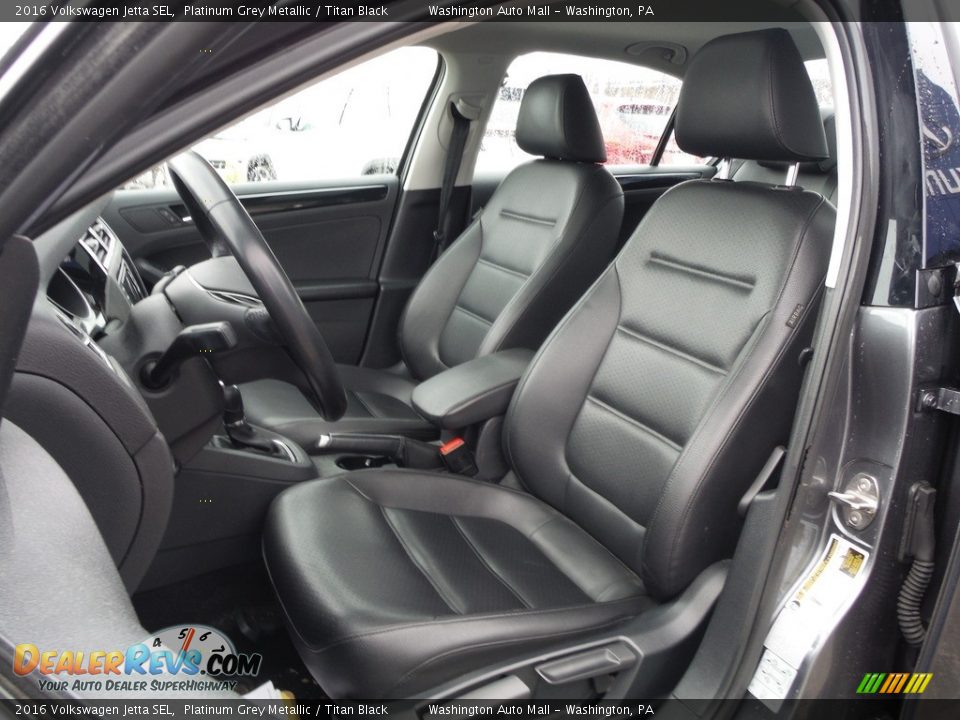 Front Seat of 2016 Volkswagen Jetta SEL Photo #14