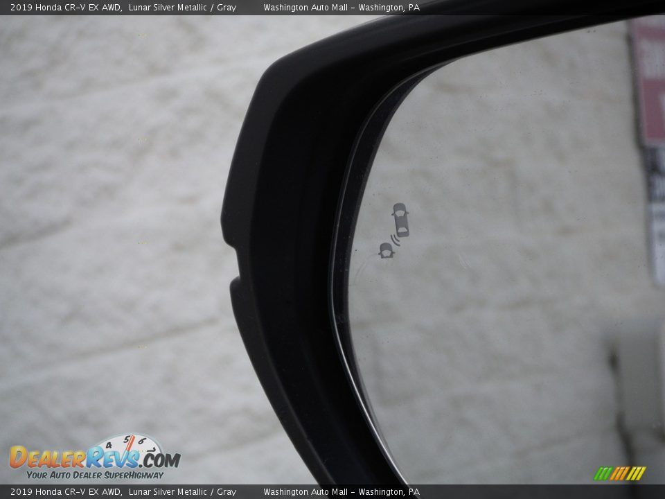2019 Honda CR-V EX AWD Lunar Silver Metallic / Gray Photo #7