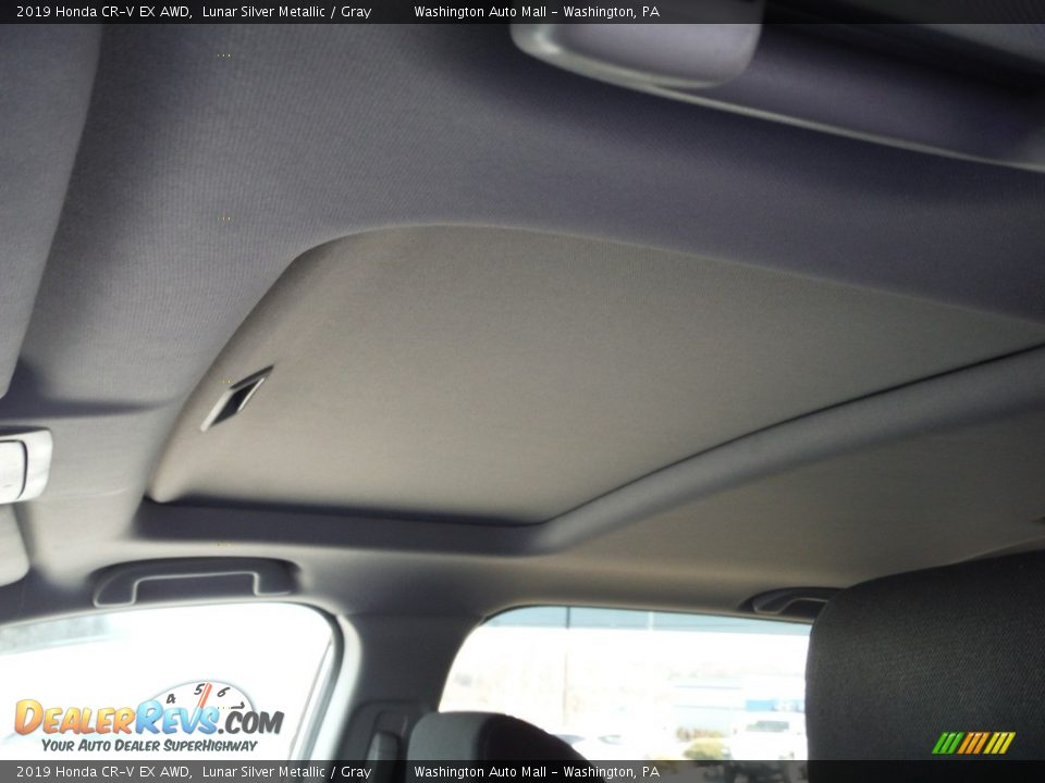 2019 Honda CR-V EX AWD Lunar Silver Metallic / Gray Photo #13