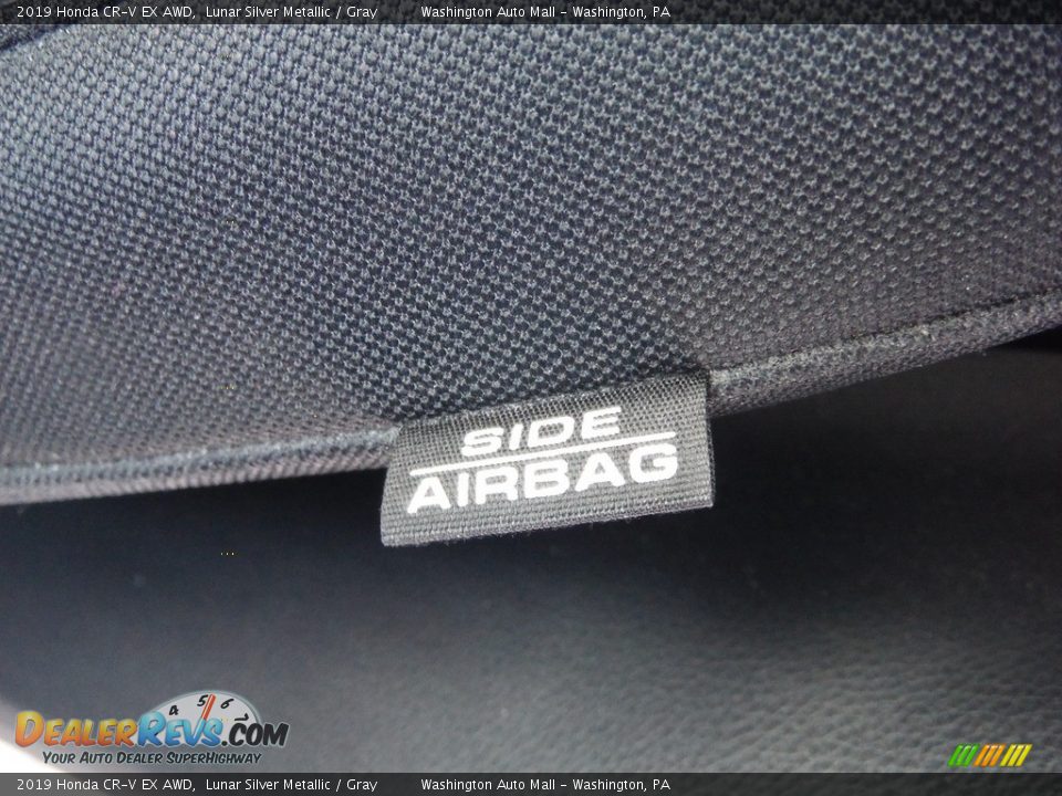 2019 Honda CR-V EX AWD Lunar Silver Metallic / Gray Photo #18