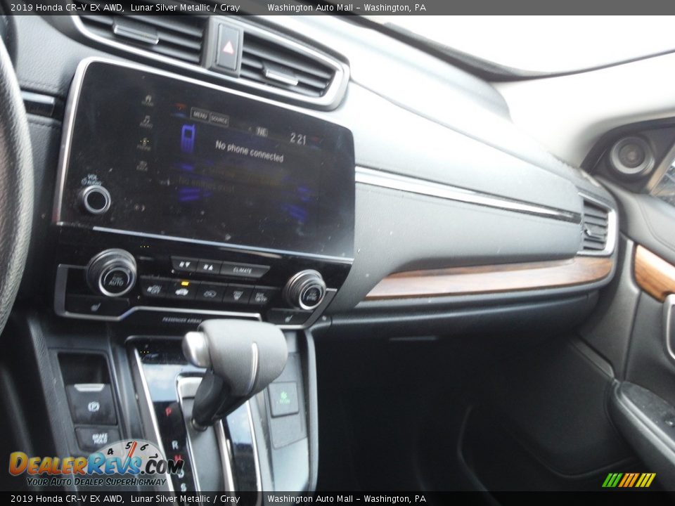 2019 Honda CR-V EX AWD Lunar Silver Metallic / Gray Photo #22