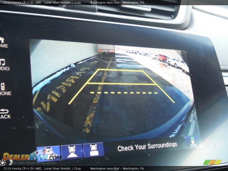 2019 Honda CR-V EX AWD Lunar Silver Metallic / Gray Photo #23
