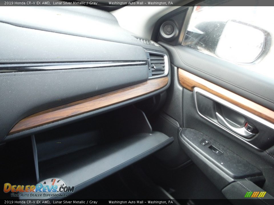 2019 Honda CR-V EX AWD Lunar Silver Metallic / Gray Photo #25