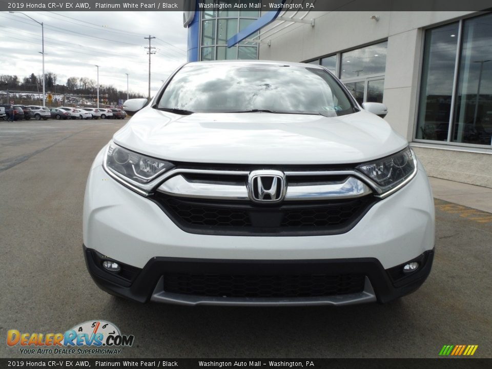 2019 Honda CR-V EX AWD Platinum White Pearl / Black Photo #5