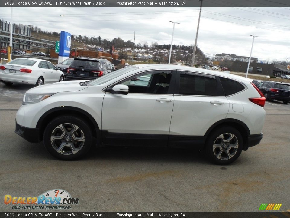 2019 Honda CR-V EX AWD Platinum White Pearl / Black Photo #7