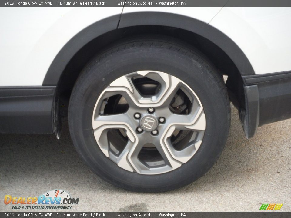 2019 Honda CR-V EX AWD Platinum White Pearl / Black Photo #8