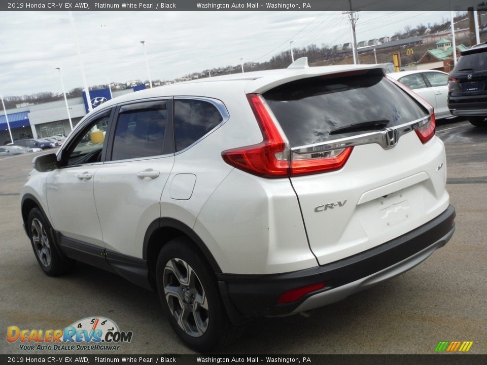 2019 Honda CR-V EX AWD Platinum White Pearl / Black Photo #9