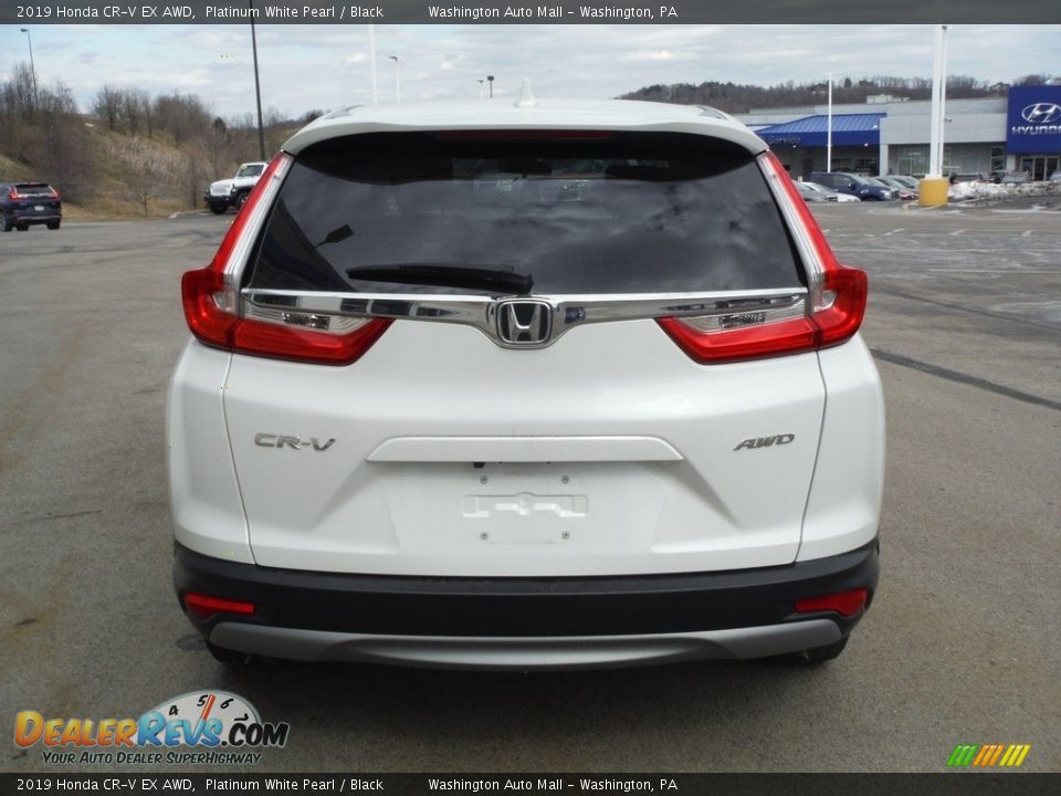 2019 Honda CR-V EX AWD Platinum White Pearl / Black Photo #10