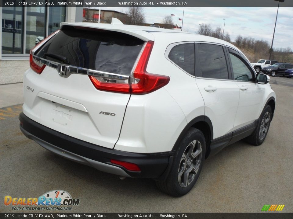 2019 Honda CR-V EX AWD Platinum White Pearl / Black Photo #11