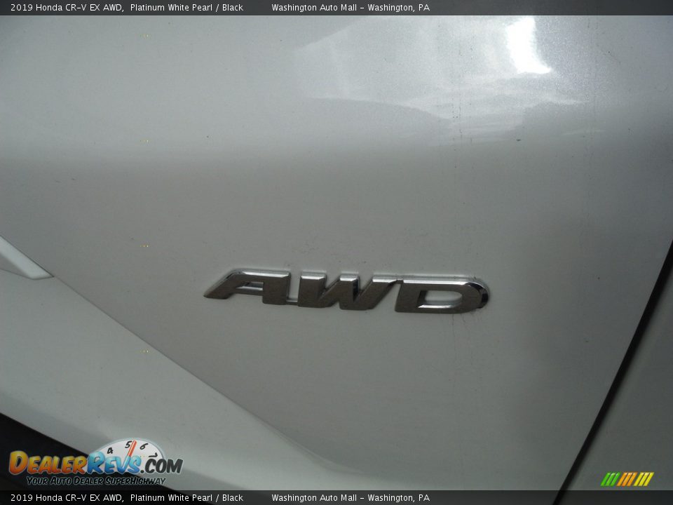 2019 Honda CR-V EX AWD Platinum White Pearl / Black Photo #12