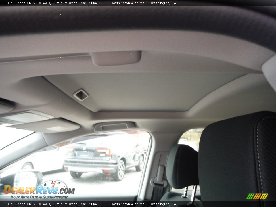 2019 Honda CR-V EX AWD Platinum White Pearl / Black Photo #13