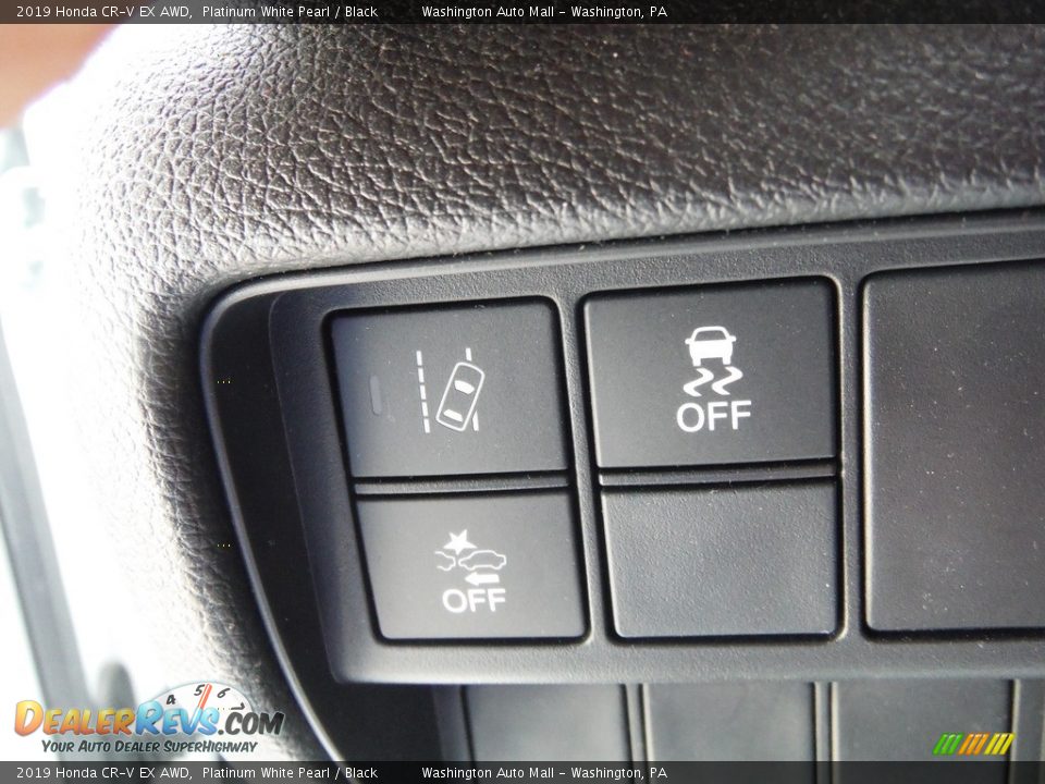 2019 Honda CR-V EX AWD Platinum White Pearl / Black Photo #17