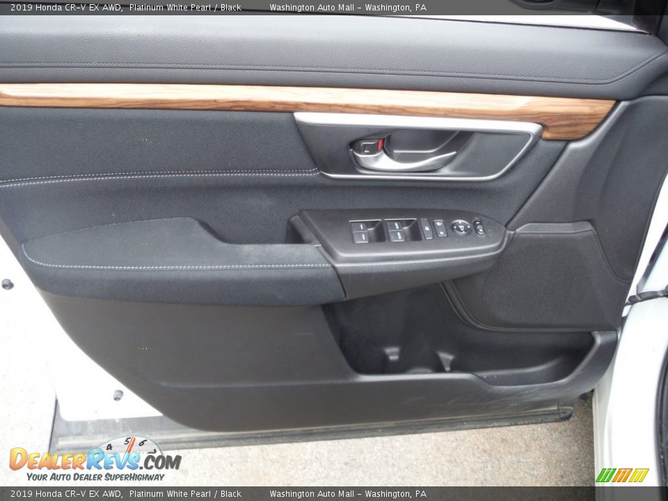 2019 Honda CR-V EX AWD Platinum White Pearl / Black Photo #18