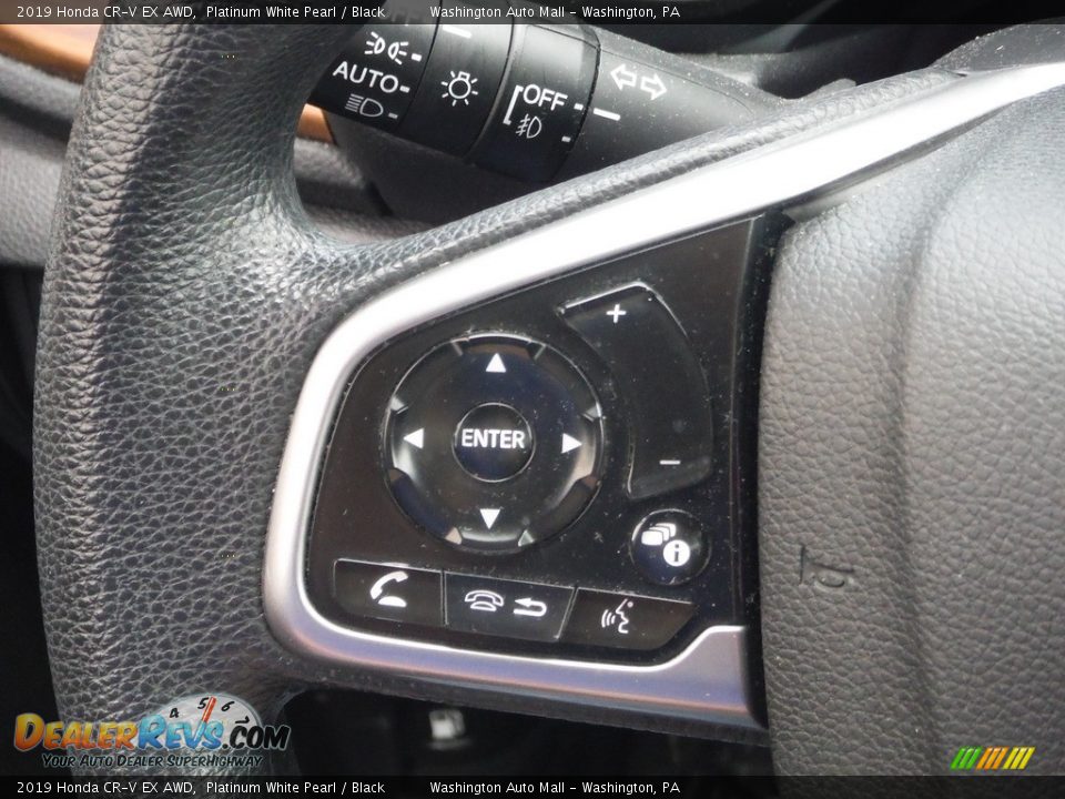 2019 Honda CR-V EX AWD Platinum White Pearl / Black Photo #23