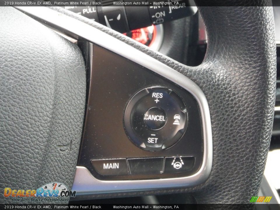 2019 Honda CR-V EX AWD Platinum White Pearl / Black Photo #24