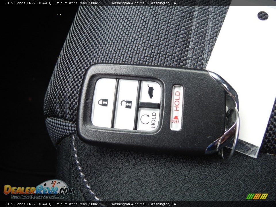 2019 Honda CR-V EX AWD Platinum White Pearl / Black Photo #29