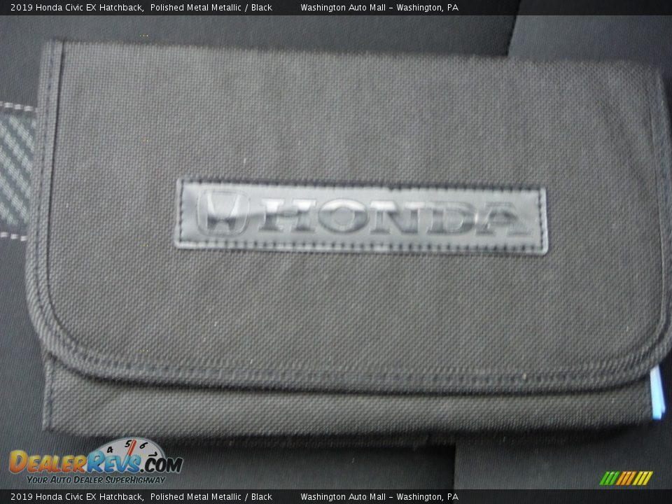 2019 Honda Civic EX Hatchback Polished Metal Metallic / Black Photo #29